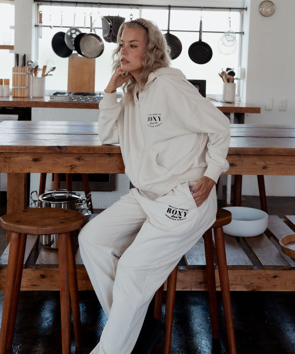 ROXY JIVY PANTS ロゴスウェットパンツ 【2026年秋冬モデル】