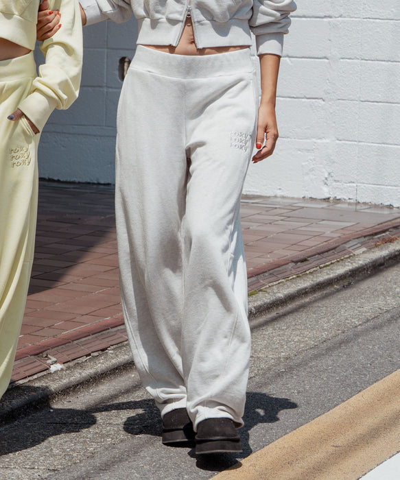 ROXY SALT FADE PANTS 刺繡ロゴ スウェットパンツ 【2026年秋冬モデル】