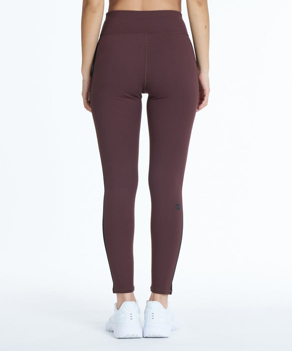 ROXY FITNESS EARTHY CRISP LEGGINGS 配色リブ切替レギンス /速乾/UVカット/水陸両用 【2026年秋冬モデル】