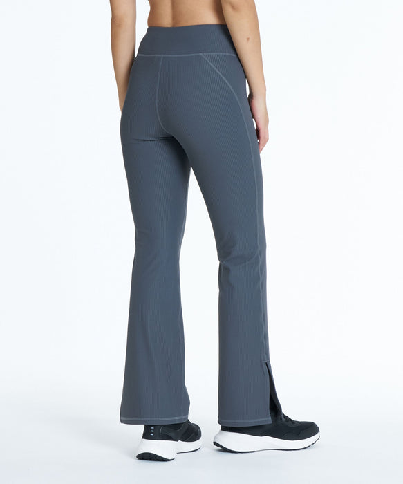 ROXY FITNESS SIDEWALK LEGGINGS フレアリブパンツ レギンス /速乾/UV