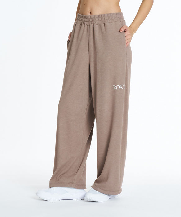 ROXY FITNESS GENTLE FLOW PANTS 膠原蛋白・胺基酸添加 保濕長褲 【2026年秋冬款】