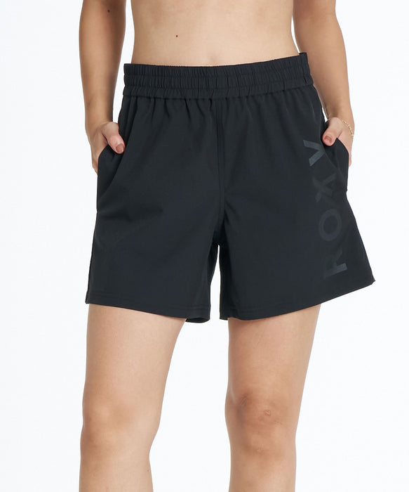ROXY FITNESS MY 1ST ROXY SHORTS 4WAYストレッチショートパンツ /速乾/UVカット/水陸両用 【2026年秋冬モデル】