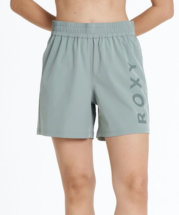 ROXY FITNESS MY 1ST ROXY SHORTS 4WAYストレッチショートパンツ /速乾/UVカット/水陸両用 【2026年秋冬モデル】