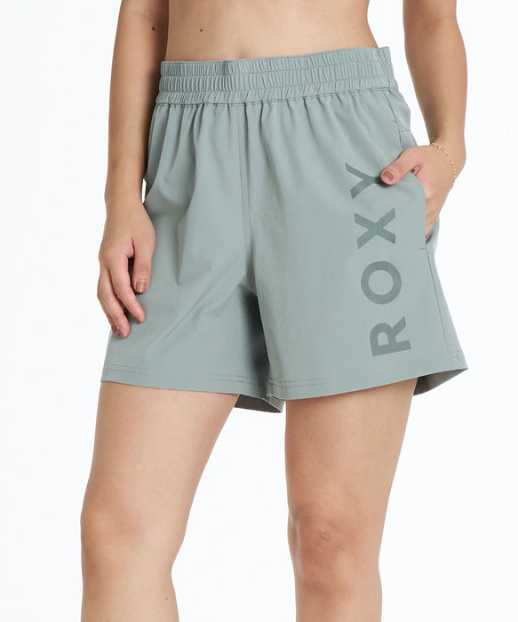 ROXY FITNESS MY 1ST ROXY SHORTS 4WAYストレッチショートパンツ /速乾/UVカット/水陸両用 【2026年秋冬モデル】