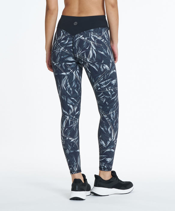 ROXY FITNESS FEEL FREE LEGGINGS 総柄プリントレギンス /速乾/UVカット/水陸両用 【2026年秋冬モデル】