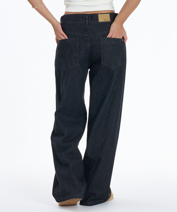 ROXY x NANAHA DENIM PANTS デニムパンツ 【2026年秋冬モデル】