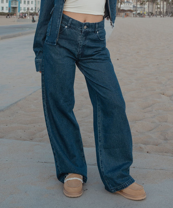 ROXY x NANAHA DENIM PANTS デニムパンツ 【2026年秋冬モデル】