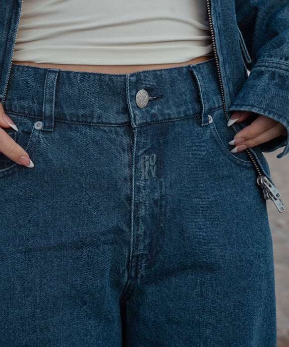 ROXY x NANAHA DENIM PANTS デニムパンツ 【2026年秋冬モデル】