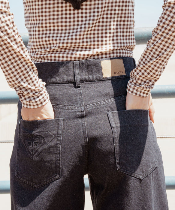 ROXY x NANAHA DENIM PANTS デニムパンツ 【2026年秋冬モデル】