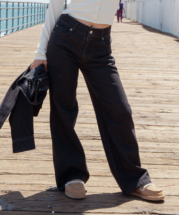 ROXY x NANAHA DENIM PANTS デニムパンツ 【2026年秋冬モデル】