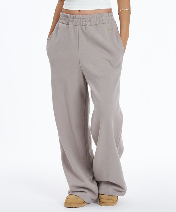 ROXY x NANAHA WIDE LEG SWEATPANT バックロゴスウェットパンツ 【2026年秋冬モデル】