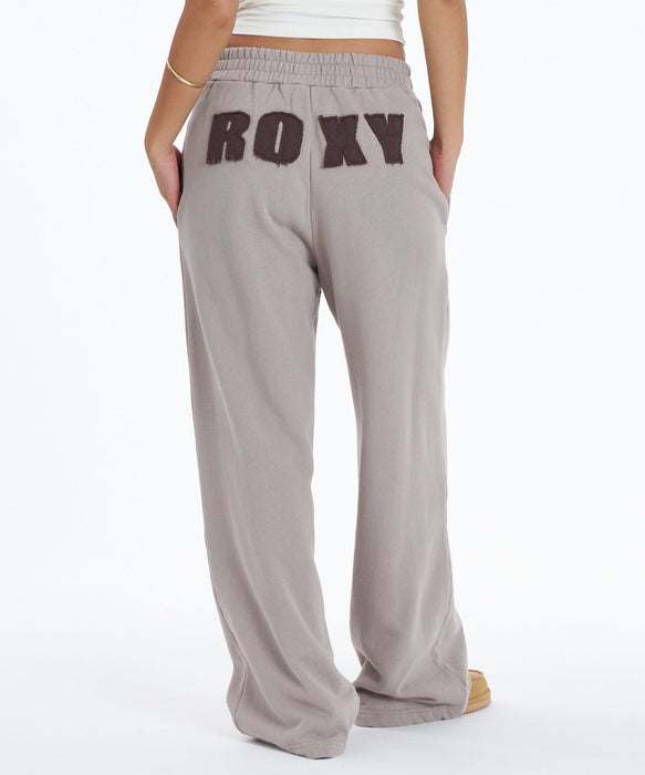 ROXY x NANAHA WIDE LEG SWEATPANT バックロゴスウェットパンツ 【2026年秋冬モデル】