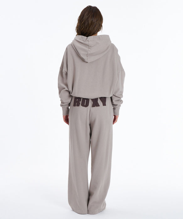 ROXY x NANAHA WIDE LEG SWEATPANT バックロゴスウェットパンツ 【2026年秋冬モデル】