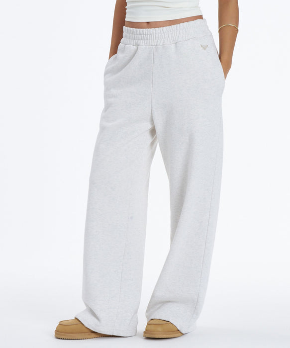 ROXY x NANAHA WIDE LEG SWEATPANT バックロゴスウェットパンツ 【2026年秋冬モデル】