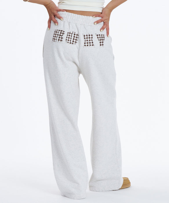 ROXY x NANAHA WIDE LEG SWEATPANT バックロゴスウェットパンツ 【2026年秋冬モデル】