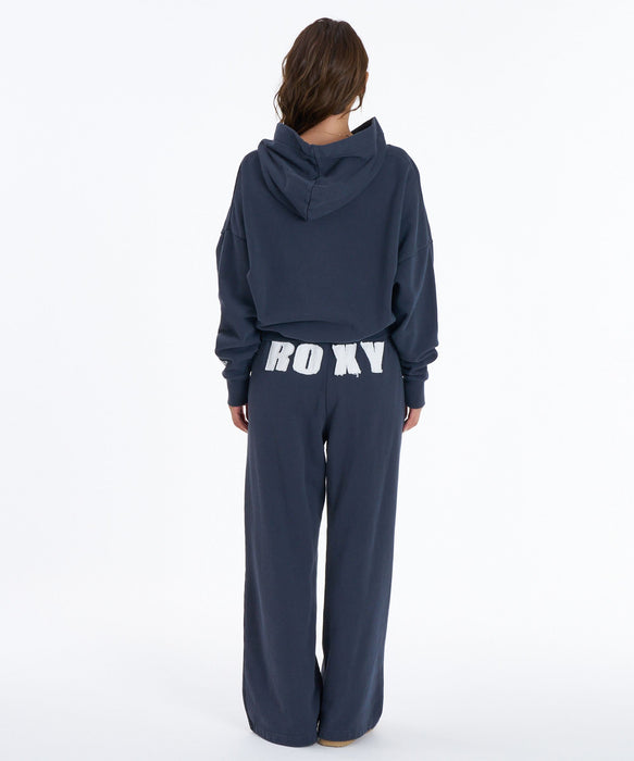 ROXY x NANAHA WIDE LEG SWEATPANT バックロゴスウェットパンツ 【2026年秋冬モデル】