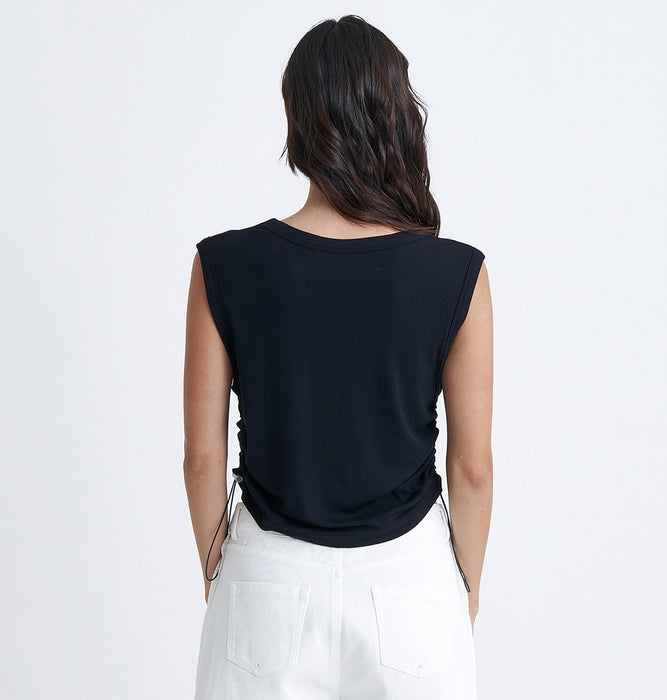 【OUTLET】Roxy OCEANO S/L TEE ウィメンズ 半袖Tシャツ ノースリーブ レーヨン