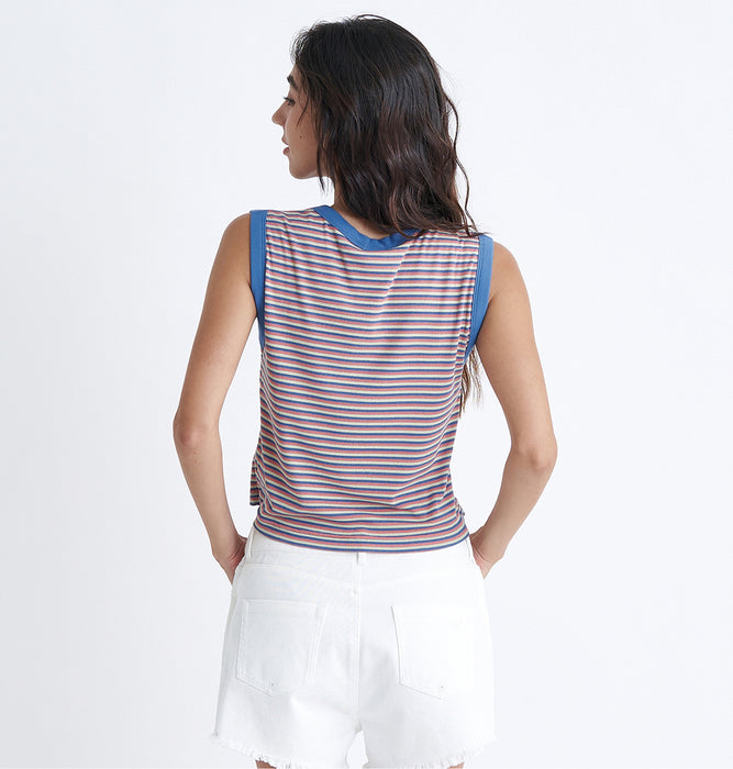 【OUTLET】Roxy OCEANO S/L TEE ウィメンズ 半袖Tシャツ ノースリーブ レーヨン