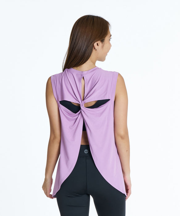 ROXY FITNESS MAKE TODAY COUNT TANK バックツイストタンクトップ /速乾/UVカット/水陸両用 【2026年秋冬モデル】