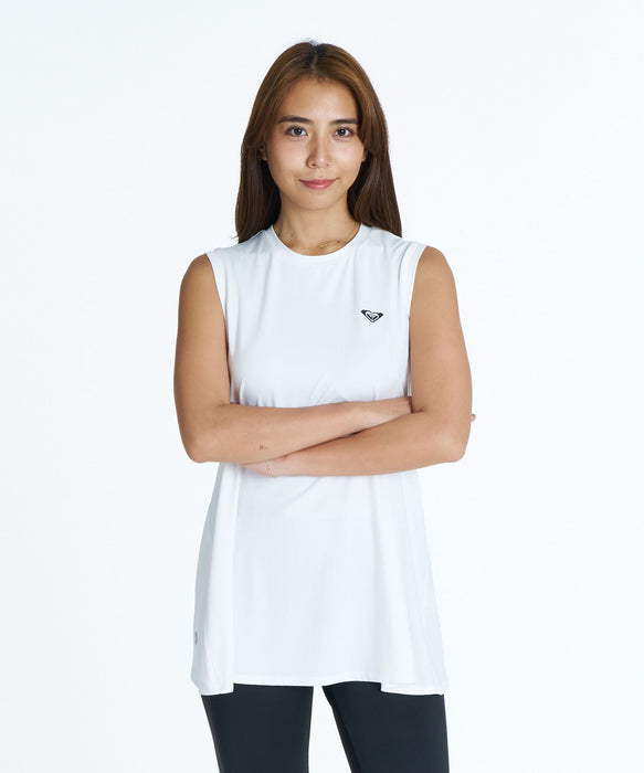 ROXY FITNESS MAKE TODAY COUNT TANK バックツイストタンクトップ /速乾/UVカット/水陸両用 【2026年秋冬モデル】