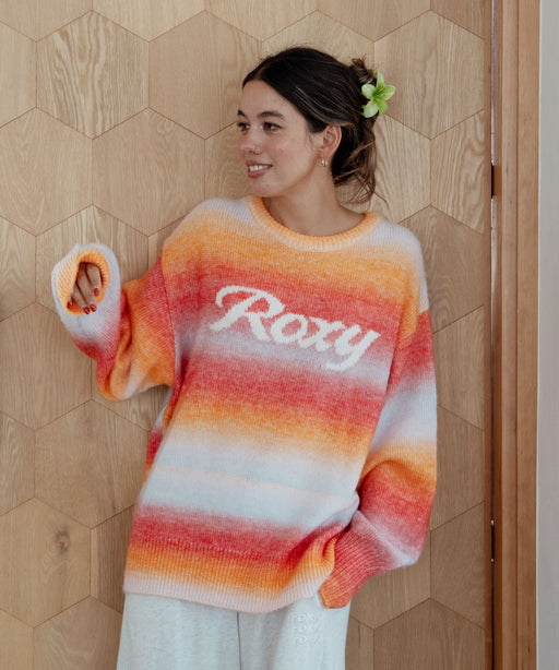 ROXY WISH UPON クルーネックロゴニットセーター 【2026年秋冬モデル】