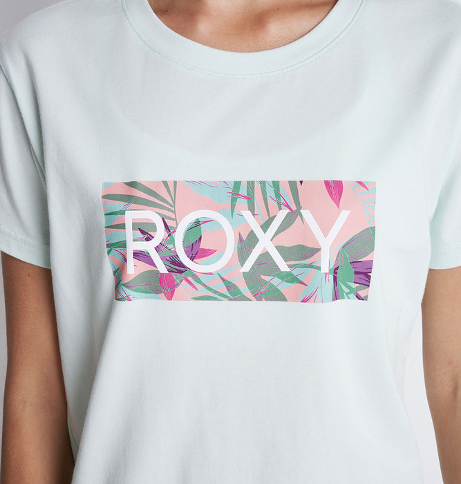 roxy ロゴ 販売 t シャツ