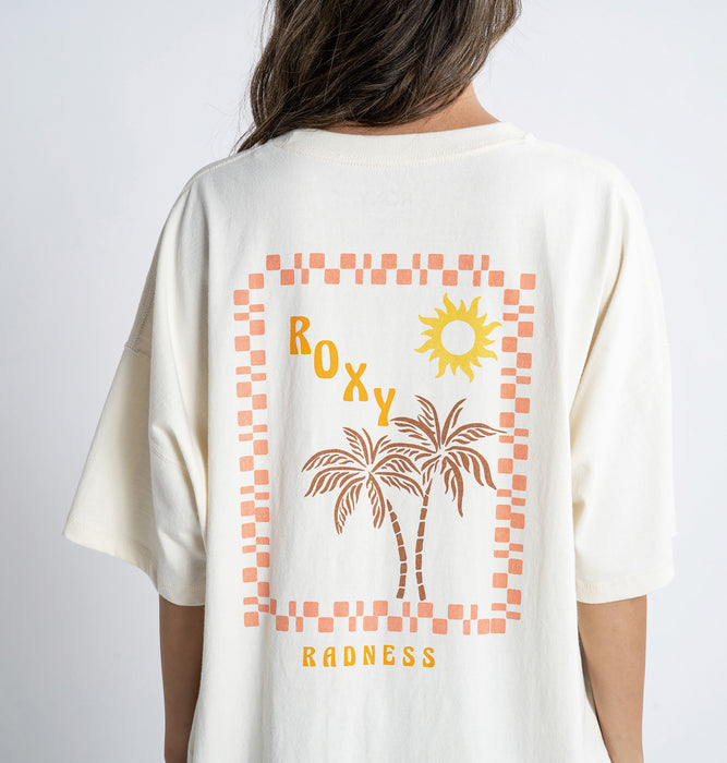 【OUTLET】Roxy MORNING HIKE バックプリント Tシャツ