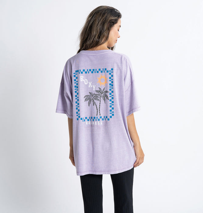 【OUTLET】Roxy MORNING HIKE バックプリント Tシャツ