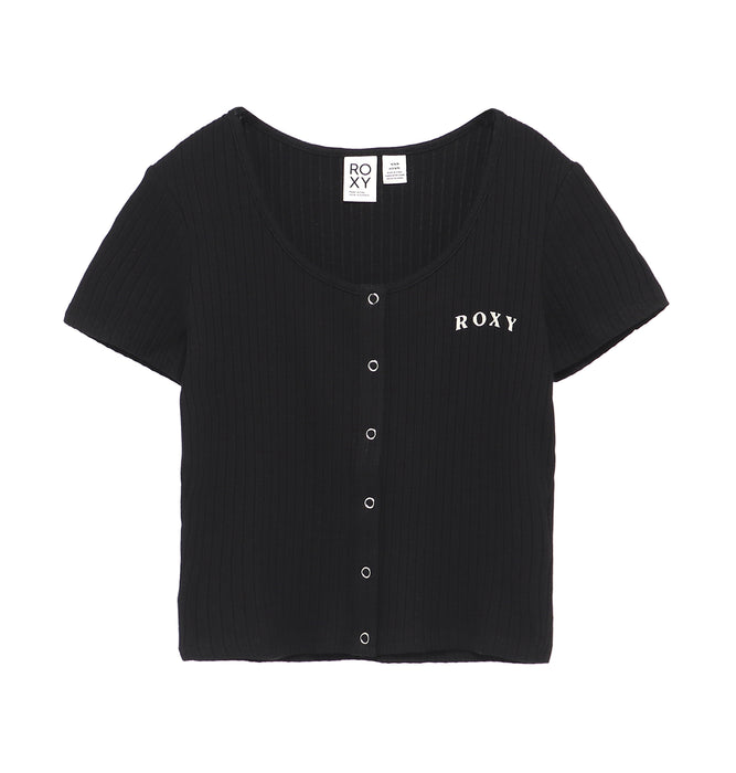 【OUTLET】Roxy ROXY RIB SHORTSLEEVE TEE リブ 半袖 Tシャツ