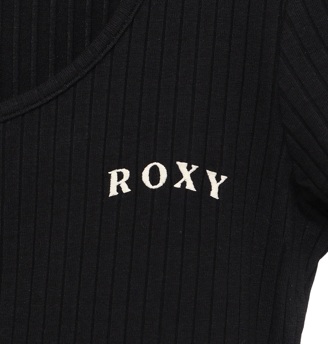 【OUTLET】Roxy ROXY RIB SHORTSLEEVE TEE リブ 半袖 Tシャツ