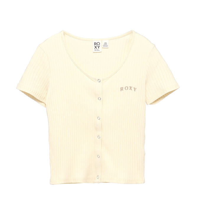 【OUTLET】Roxy ROXY RIB SHORTSLEEVE TEE リブ 半袖 Tシャツ