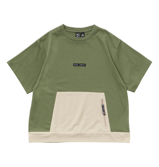 【BUY 2 20%OFF】【OUTLET】Roxy STEPS S/S TEE オーバーサイズ Tシャツ