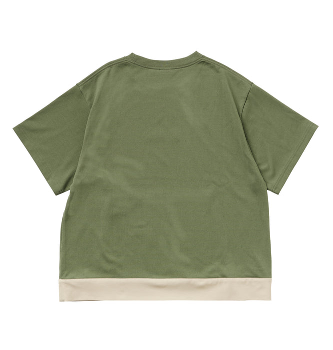 【BUY 2 20%OFF】【OUTLET】Roxy STEPS S/S TEE オーバーサイズ Tシャツ