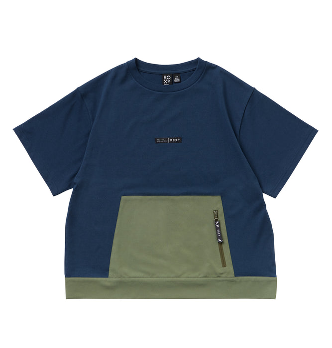 【BUY 2 20%OFF】【OUTLET】Roxy STEPS S/S TEE オーバーサイズ Tシャツ