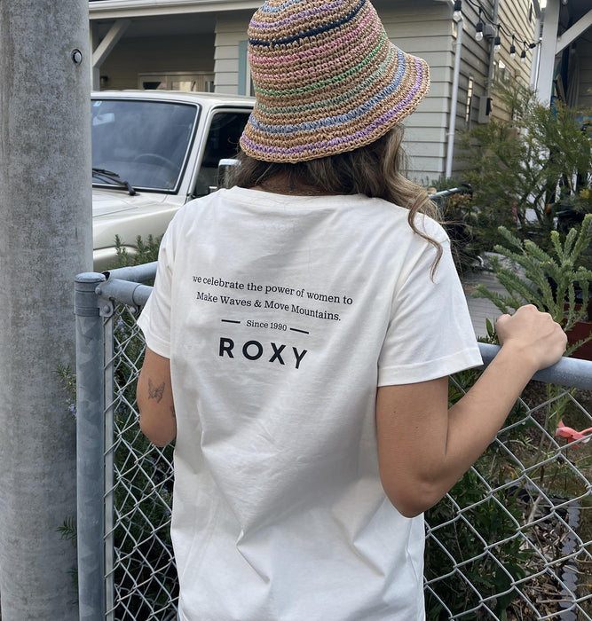 Roxy POWER OF WOMEN Tシャツ