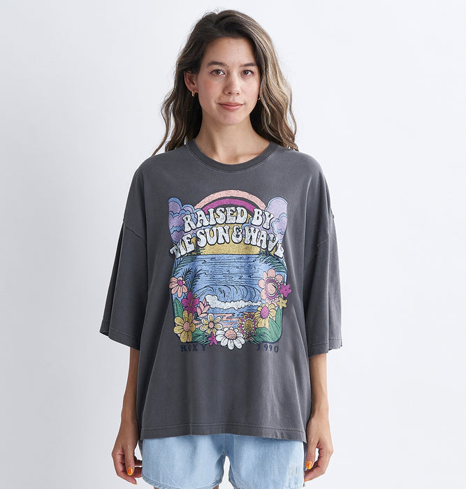 【OUTLET】Roxy DRINK THE WAVE TEE Tシャツ