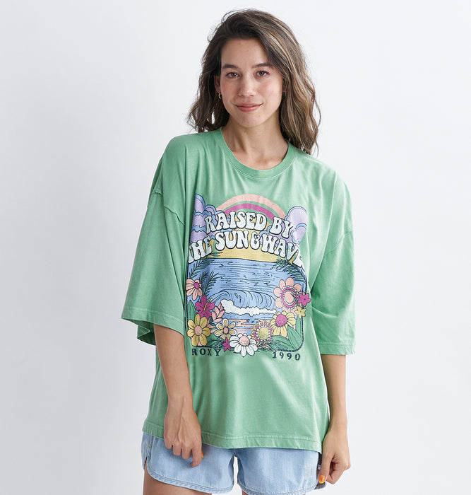 【OUTLET】Roxy DRINK THE WAVE TEE Tシャツ