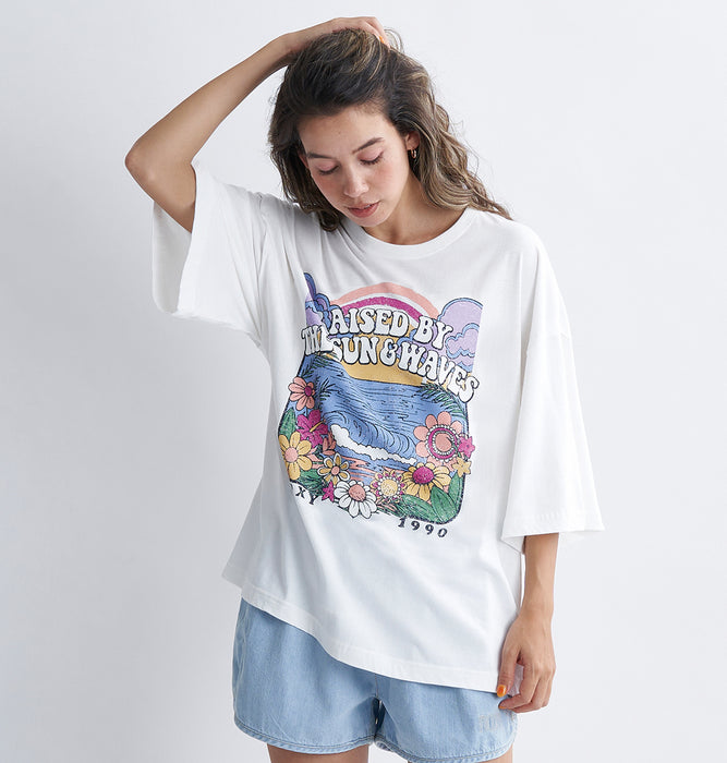 【OUTLET】Roxy DRINK THE WAVE TEE Tシャツ