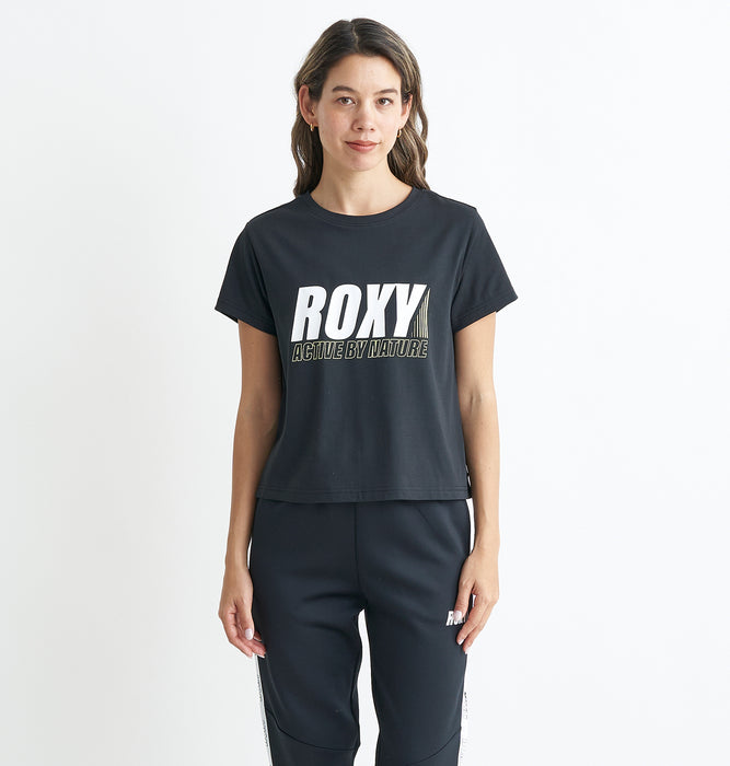 【OUTLET】Roxy 速乾 UVカット 冷感 Tシャツ MY WAY S/S TEE