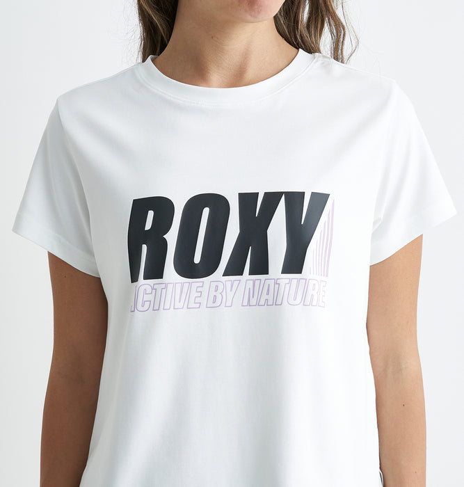 【OUTLET】Roxy 速乾 UVカット 冷感 Tシャツ MY WAY S/S TEE