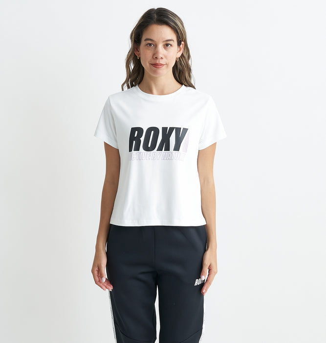 【OUTLET】Roxy 速乾 UVカット 冷感 Tシャツ MY WAY S/S TEE