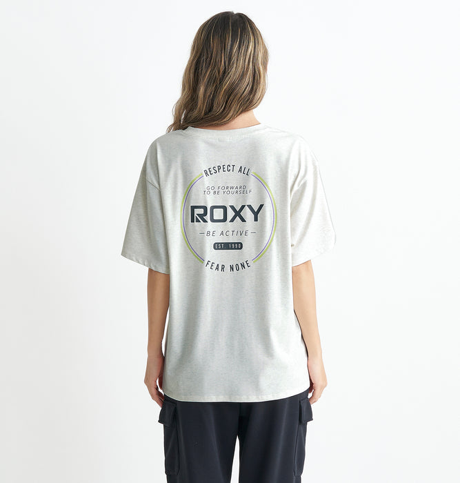 Roxy 速乾 UVカット 冷感 Tシャツ DOWN TO EARTH PLUS