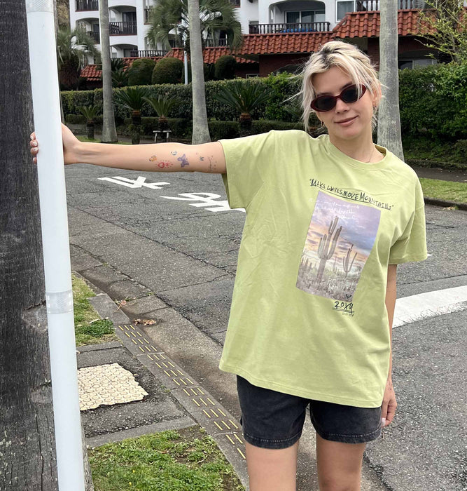 【OUTLET】Roxy CARIBBEAN SEA ウィメンズ 半袖Tシャツ オーバーサイズ