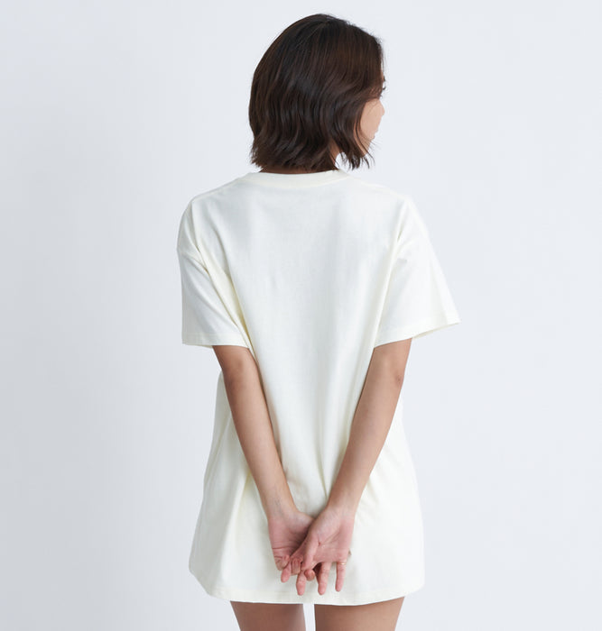 【OUTLET】Roxy CARIBBEAN SEA ウィメンズ 半袖Tシャツ オーバーサイズ