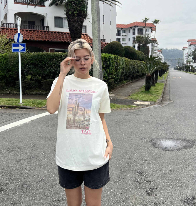 【OUTLET】Roxy CARIBBEAN SEA ウィメンズ 半袖Tシャツ オーバーサイズ