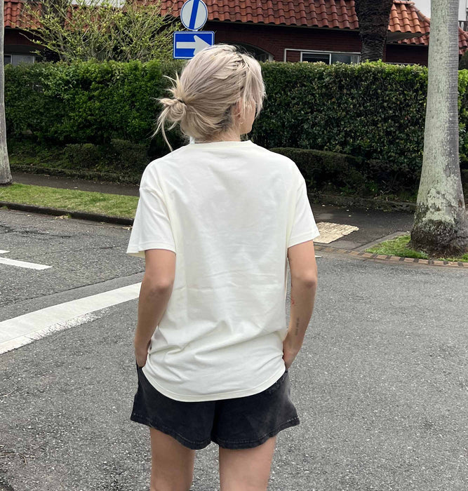 【OUTLET】Roxy CARIBBEAN SEA ウィメンズ 半袖Tシャツ オーバーサイズ