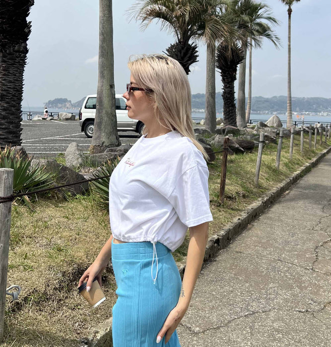 【OUTLET】Roxy BAJA CALI ウィメンズ 半袖Tシャツ 丈短め バックプリント