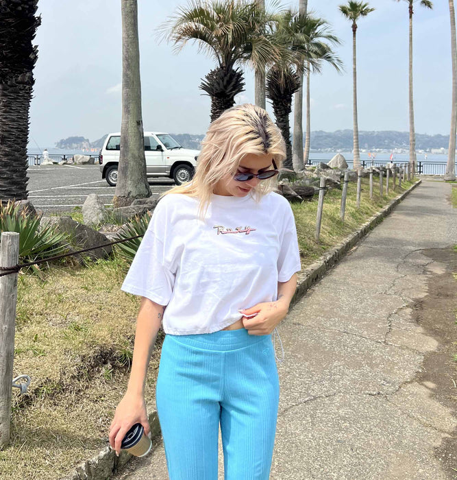 【OUTLET】Roxy BAJA CALI ウィメンズ 半袖Tシャツ 丈短め バックプリント