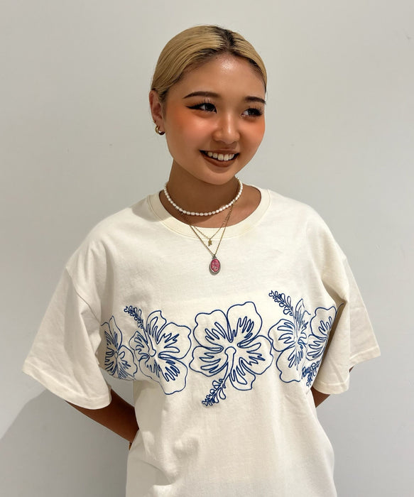 【OUTLET】ROXY BREAK LINE 刺繍 Tシャツ 【2026年夏モデル】