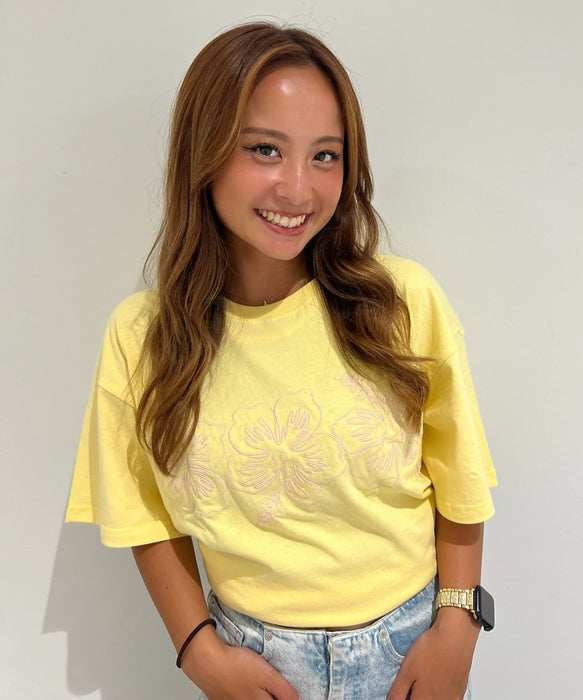 OUTLET】ROXY BREAK LINE 刺繍 Tシャツ 【2026年夏モデル】